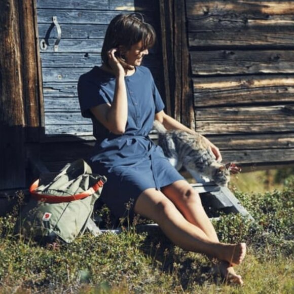Fjallraven | Ovik Lite Short Sleeve Dress Black - Picture 1 of 10